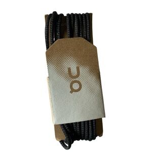 ON RUNNING NEW IN PACKAGE BLACK SHOE LACES